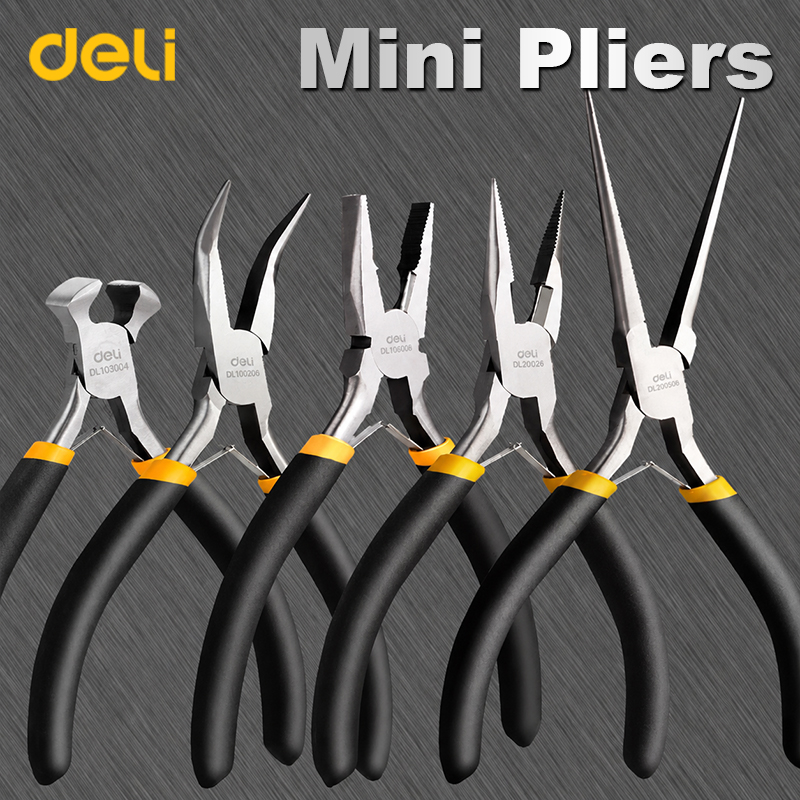 Electronics Repair Gadgets - 7-delige mini-tangenset van hoogwaardig koolstofstaal, precisie-punttang,