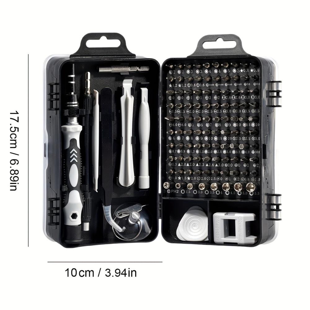 Electronics Repair Gadgets - 115-delige precisie schroevendraaierset, mini professionele magnetische