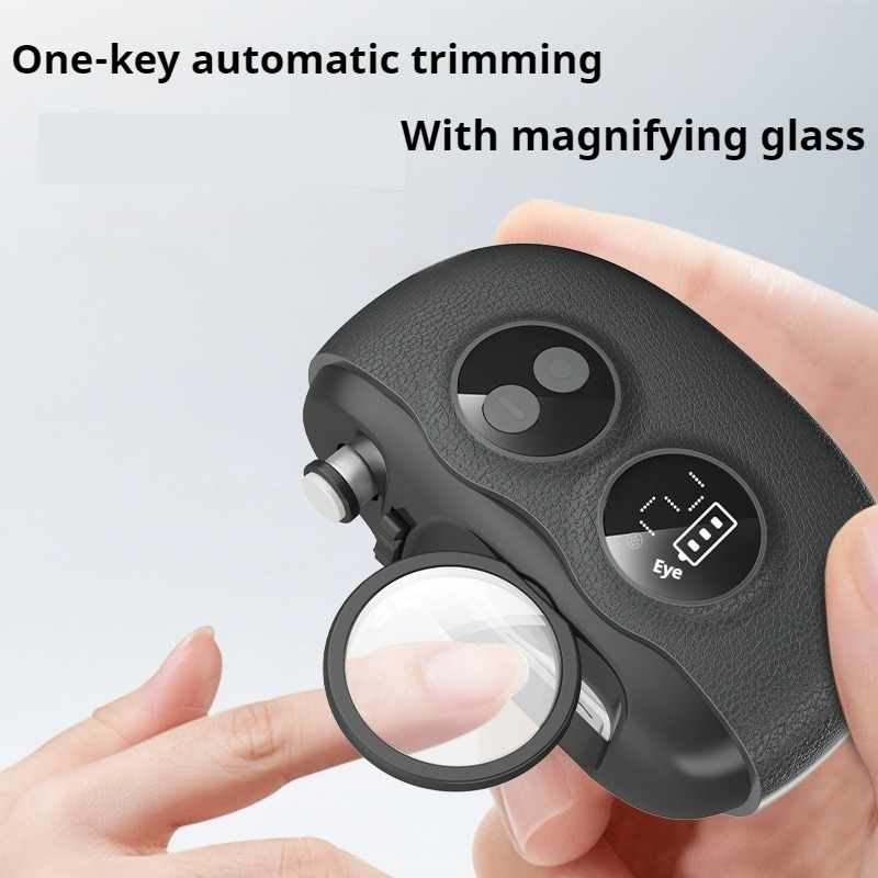 Digital Magnifier Reading - Elektrische nagelknipper 3-in-1 automatische trimmer met