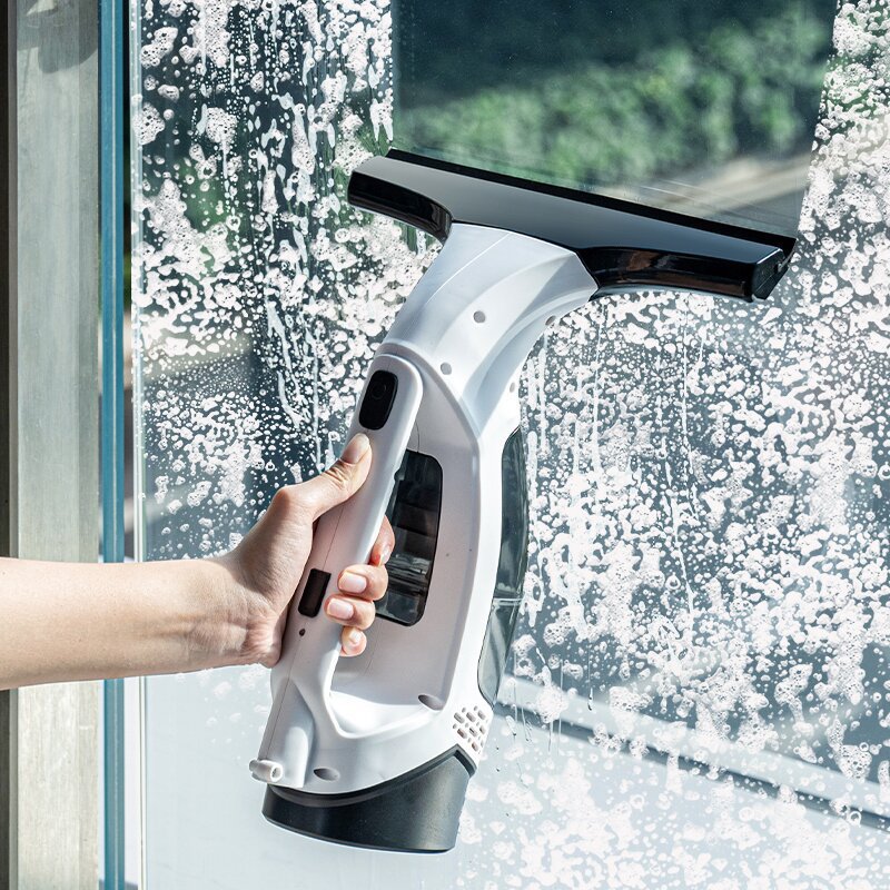 Electric Gadget - 2000Pa Handheld Raamvacuümwisser Draadloze Elektrische Glasreiniger