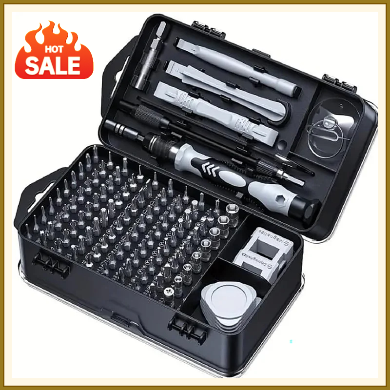 Electronics Repair Gadgets - 115-delige precisie schroevendraaiersets, professionele reparatiegereedschapset voor