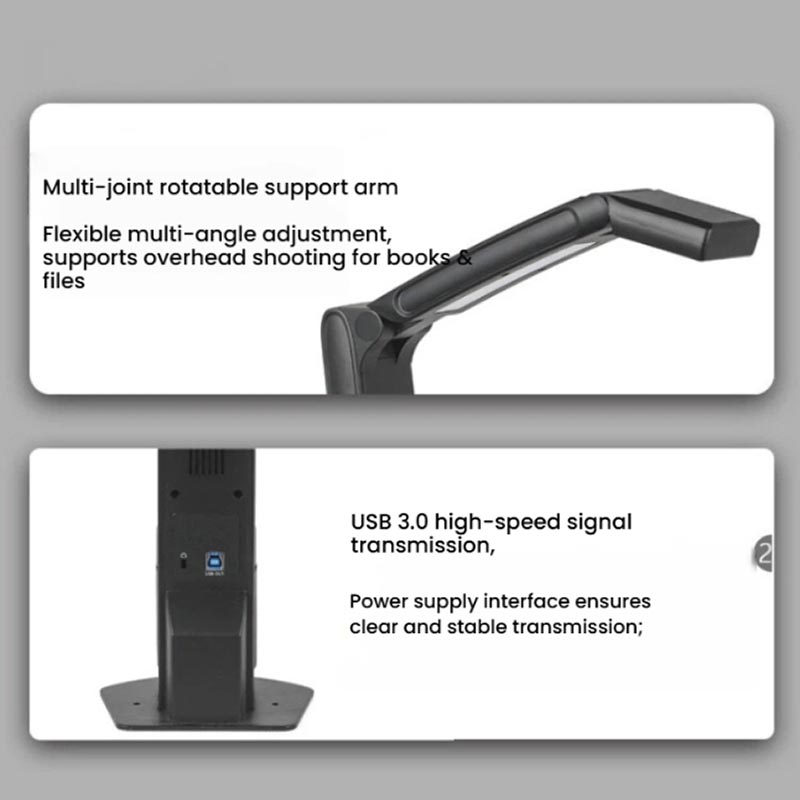 Draagbare opvouwbare documentc - Document Camera Visualizer recensie en prijs