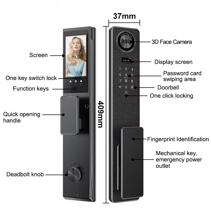 Tuya WiFi Smart Door Lock, bio - Electronics & Gadgets Starting With T recensie en prijs