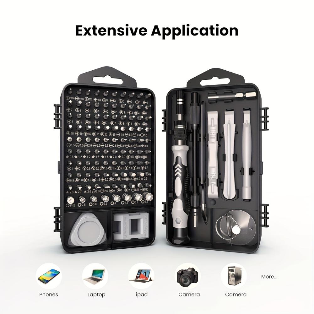115-delige precisie schroevend - Electronics Repair Gadgets recensie en prijs