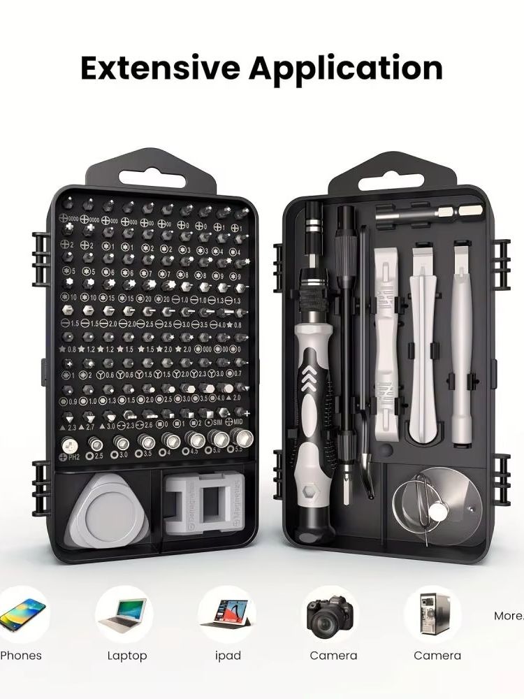 115-delige precisie schroevend - Electronics Repair Gadgets recensie en prijs