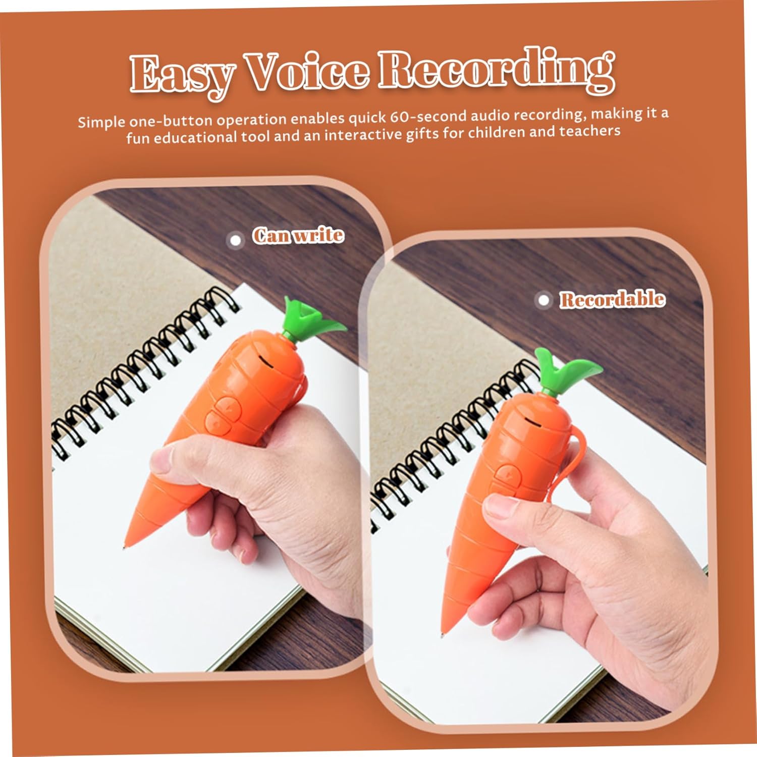 Carrot Voice Recorder Elektron - Voice Recorder Pen recensie en prijs