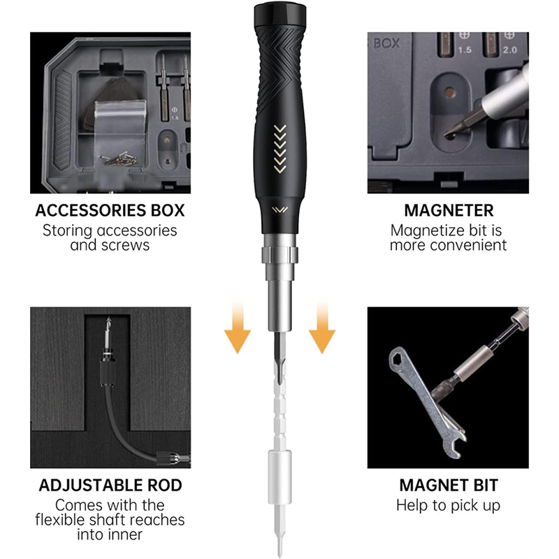 145 in 1 precisieschroevendraa - Electronics Repair Gadgets recensie en prijs