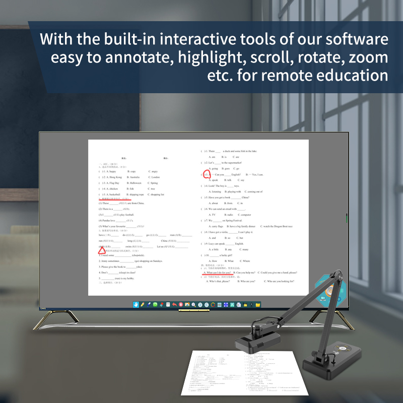 4K digitale visuele presentato - Document Camera Visualizer recensie en prijs