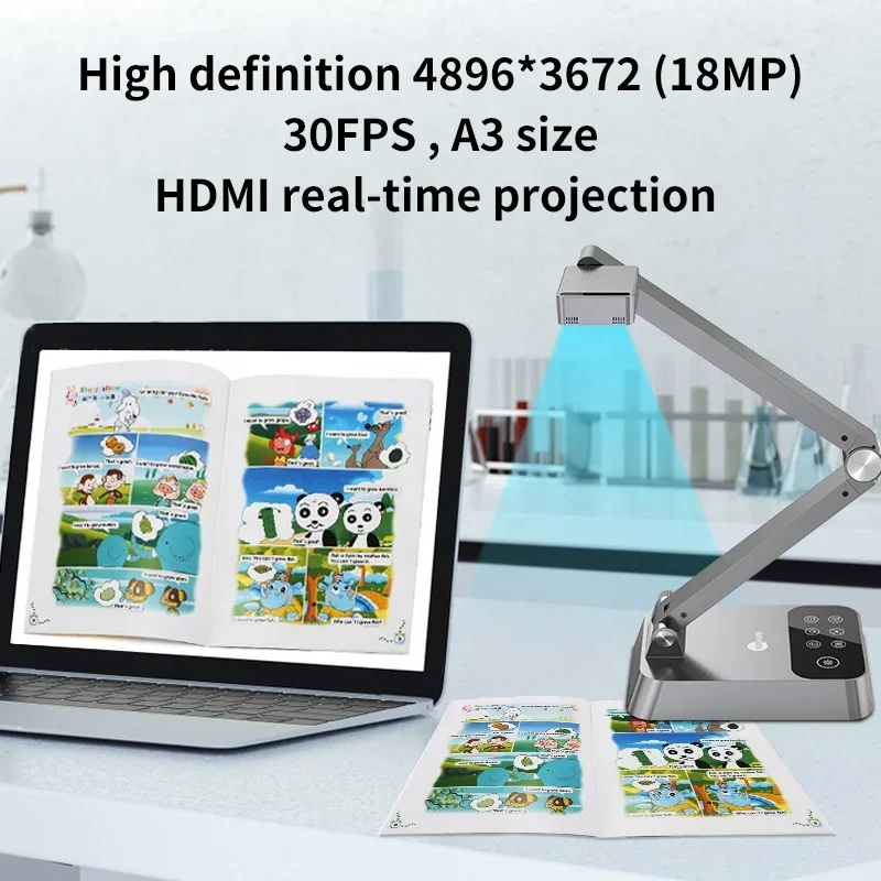 Nieuwe draagbare educatieve pr - Document Camera Visualizer recensie en prijs
