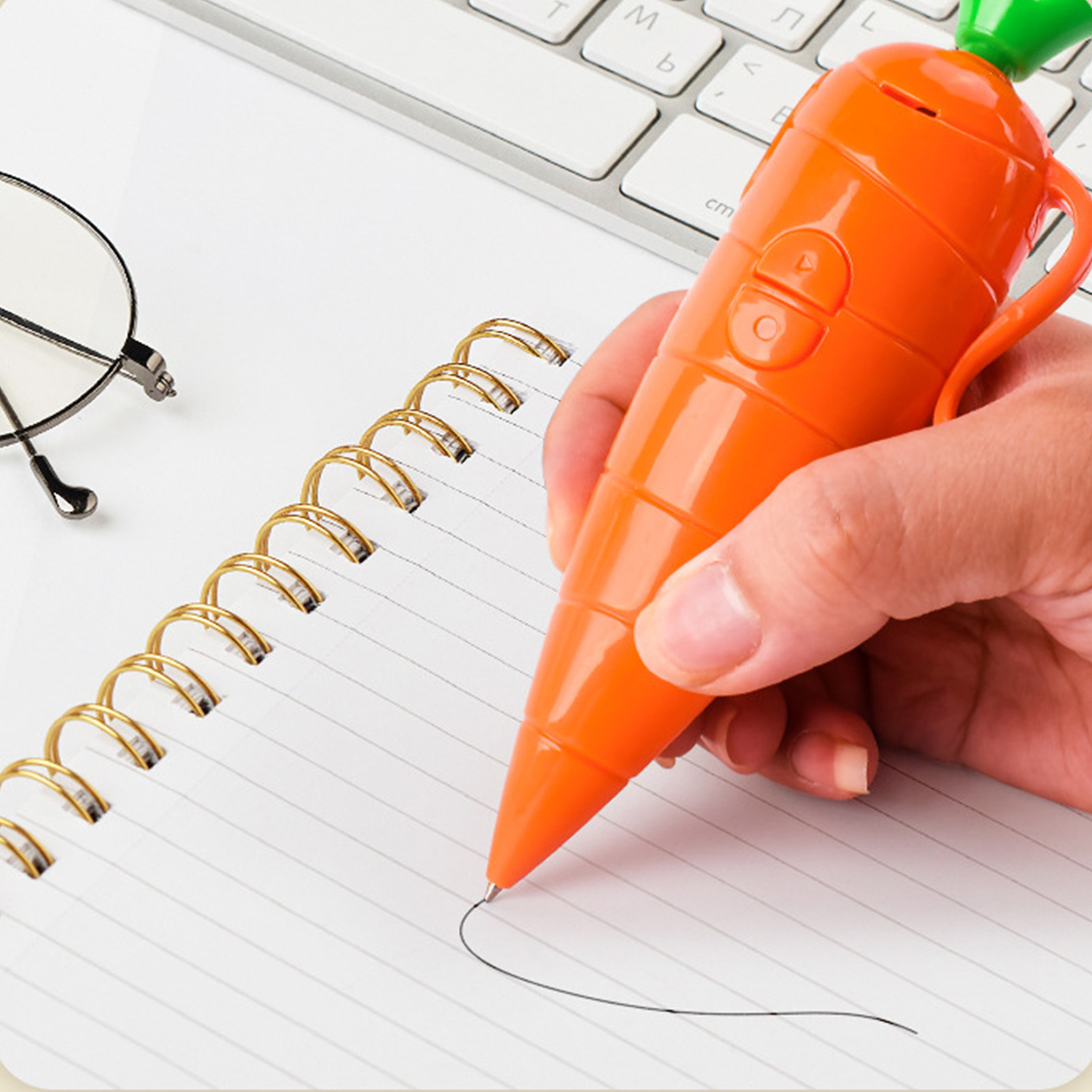 Wortelvormige voicerecorderpen - Voice Recorder Pen recensie en prijs