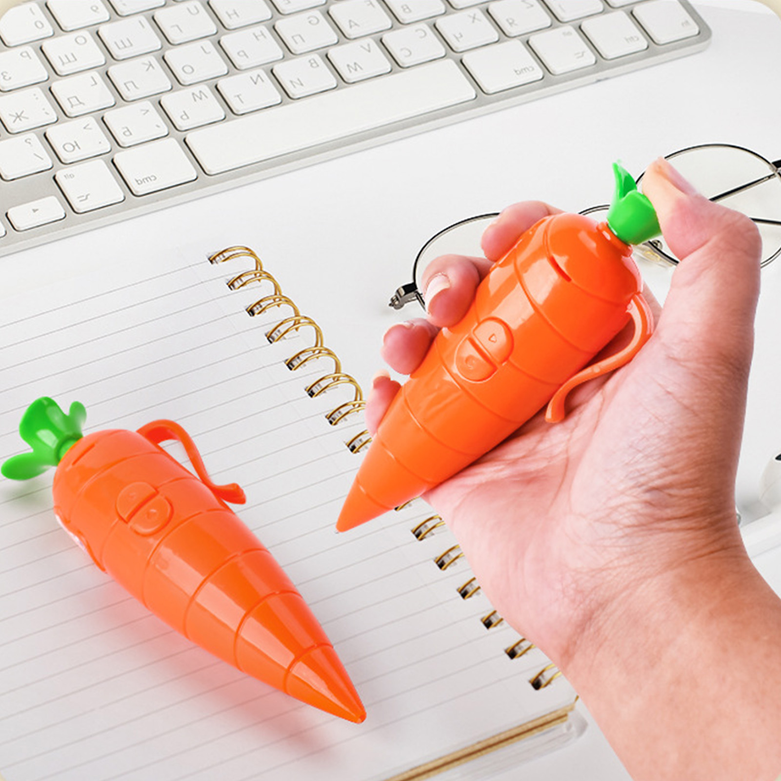 Wortelvormige voicerecorderpen - Voice Recorder Pen recensie en prijs