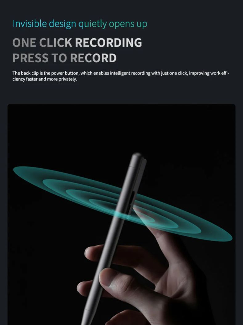 Philips Voice Recorder Pen AI  - Voice Recorder Pen recensie en prijs